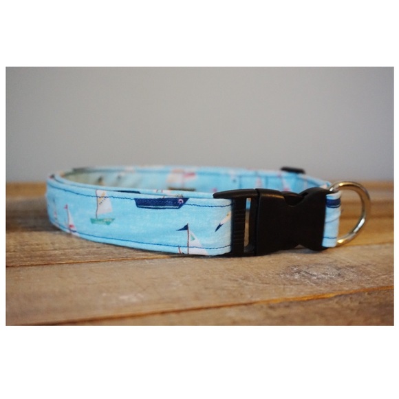 Sailboat Dog Collar - Picture 2 of 3